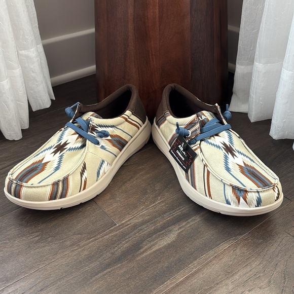 Ariat Chimayo Weave Pattern,FLX Foam sole,open cell cushion insole,Southwestern - Picture 5 of 11